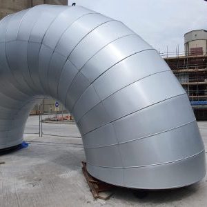Thermal industrial insulation ducting
