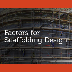Factors for Scaffolding Design