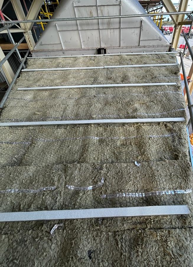 DUK Rail System, Technical Insulation, Plasterboard Manufacturing Plant