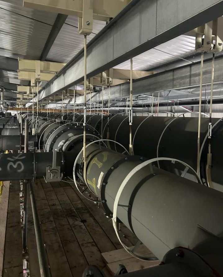 Support Rings, Technical Insulation, Plasterboard Manufacturing Plant