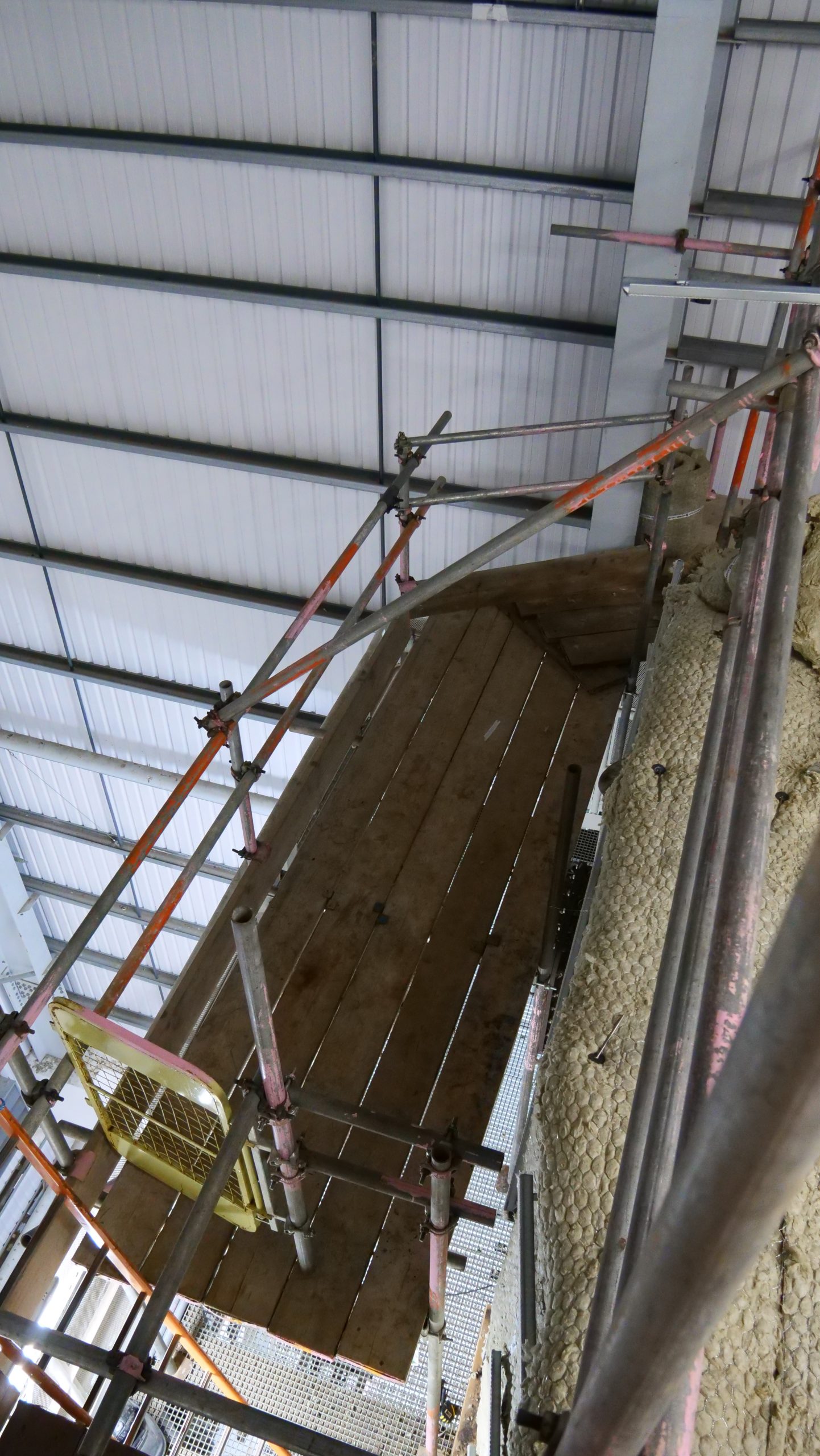 Thermal Insulation System Scaffolding Access
