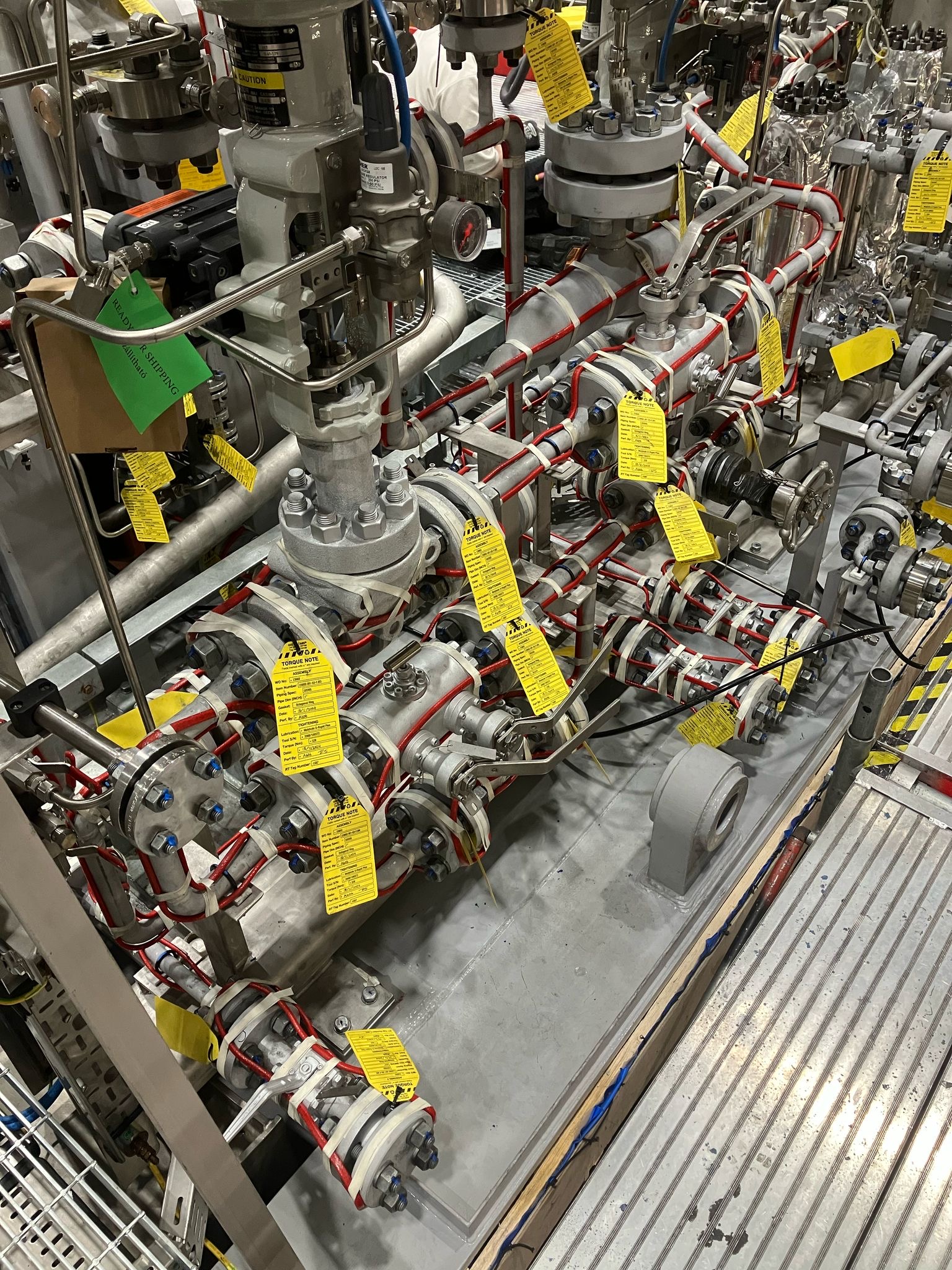 Rosebank Compressor -ATEX trace heating