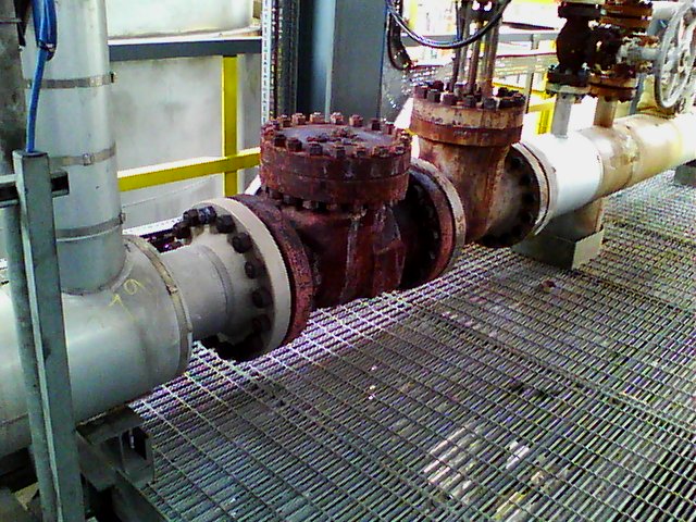 Industrial insulation survey, uninsulated valves
