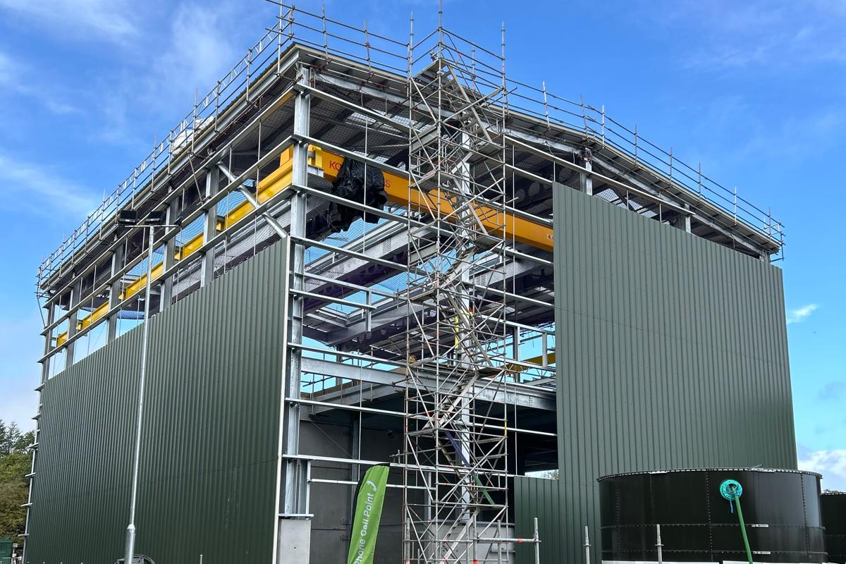 Water Treatment Scaffolding, tower and edge protection